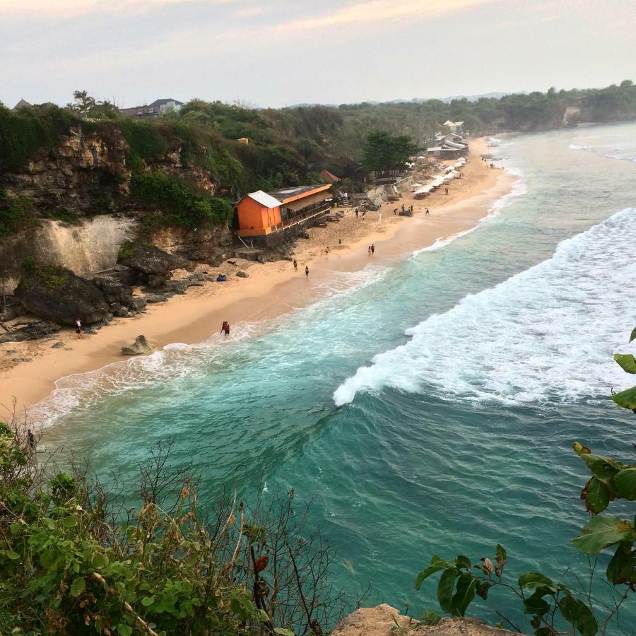 Jimbaran Balangan Beach Front Villa Nakar Pecatu Esterno foto